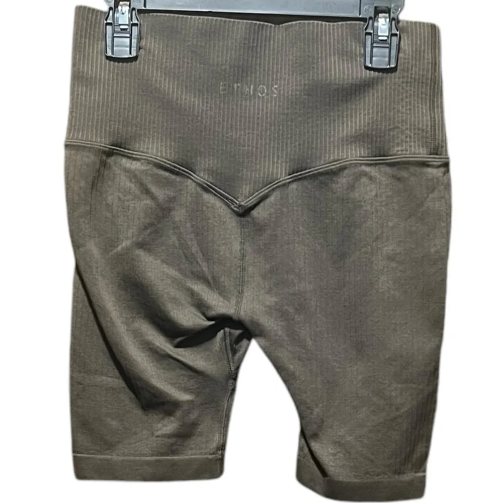 Ethos Brown‎ Ribbed Bike Shorts 7